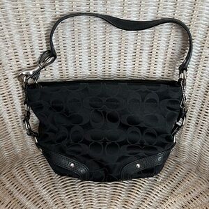 Black Coach Mini Bag